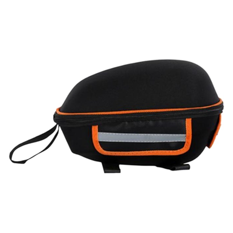 Bicycle hard shell quick release type rear rack bag carrying bag tail box + rear rack hard shell bag mountain bike rack bag