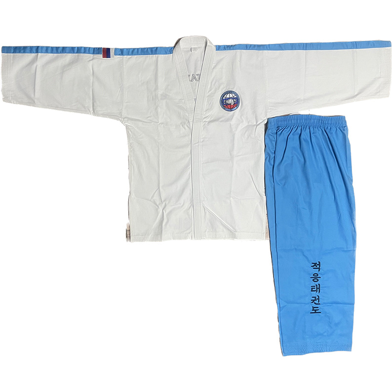 ITF taekwondo suit European code various versions of various segments can be embroidered printing