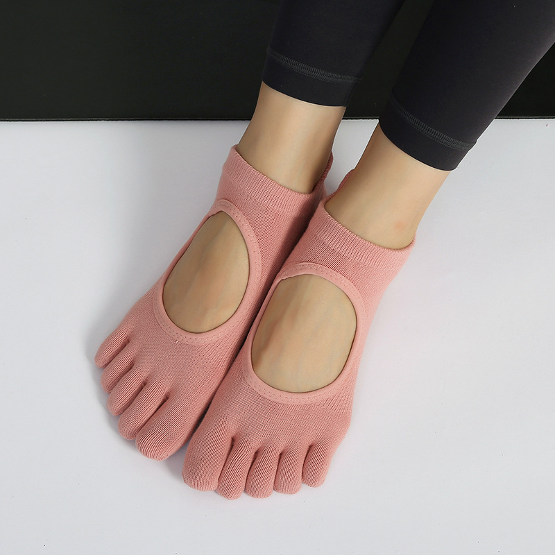 Yoga socks summer non-slip socks women's summer Pilates socks five-finger socks finger Sports indoor sports socks
