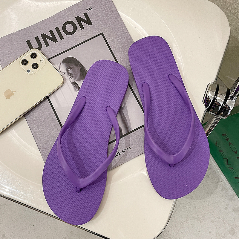 Picture of Flip-Flops Women's Sandals for Home Outdoor Wear Fashionable Summer Flat Non-Slip Beach Wear-Resistant Street Stall Shoes Wholesale