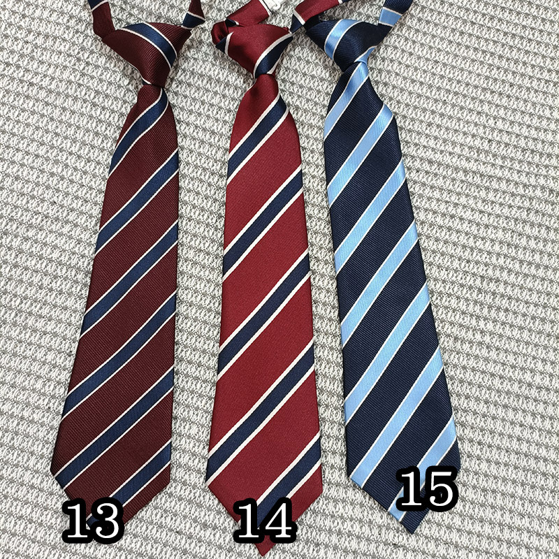 Picture of Tokyo Japanese JK Tie-Free Female Student Male Matching Shirt Uniform Red Stripe Performance Photography H Brand Tide
