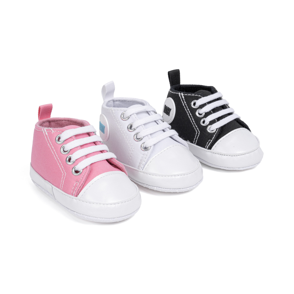 Spring and Autumn New Baby Shoes Classic Canvas Shoes Baby Don't Fall off Soft Sole Toddler Shoes Baby shoes