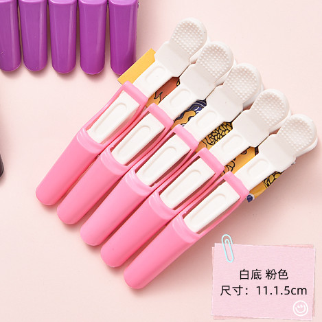Picture of Multi-functional hair styling clip positioning partition alligator clip long mouth clip crane mouth clip curly hair stylist's choice