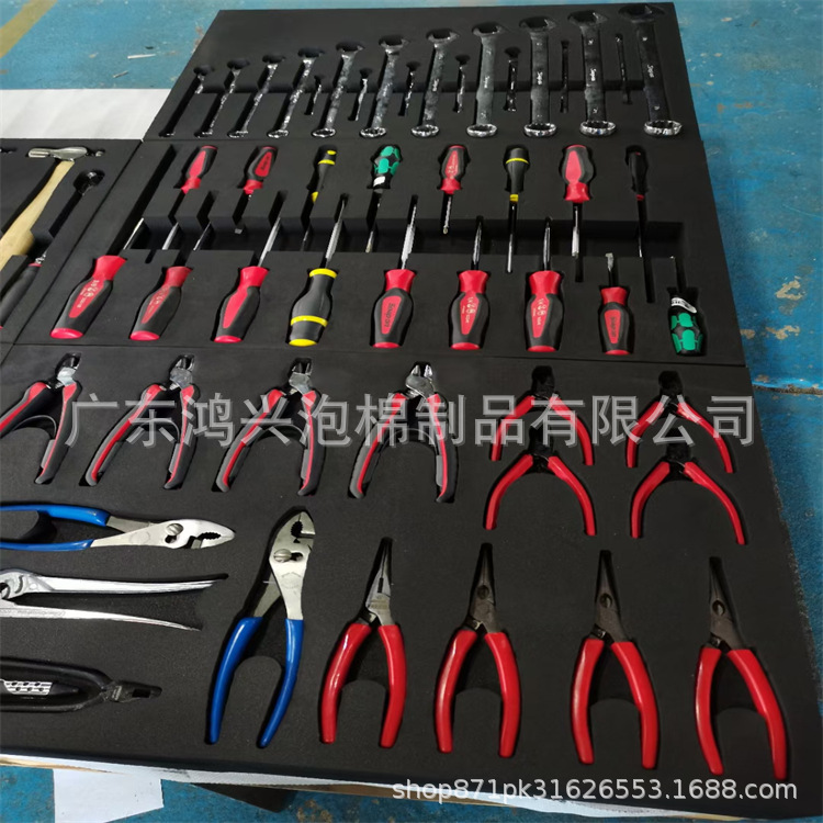 Processing and production shockproof White hardened eva lining flocking eva products eva inner support eva foam product lining