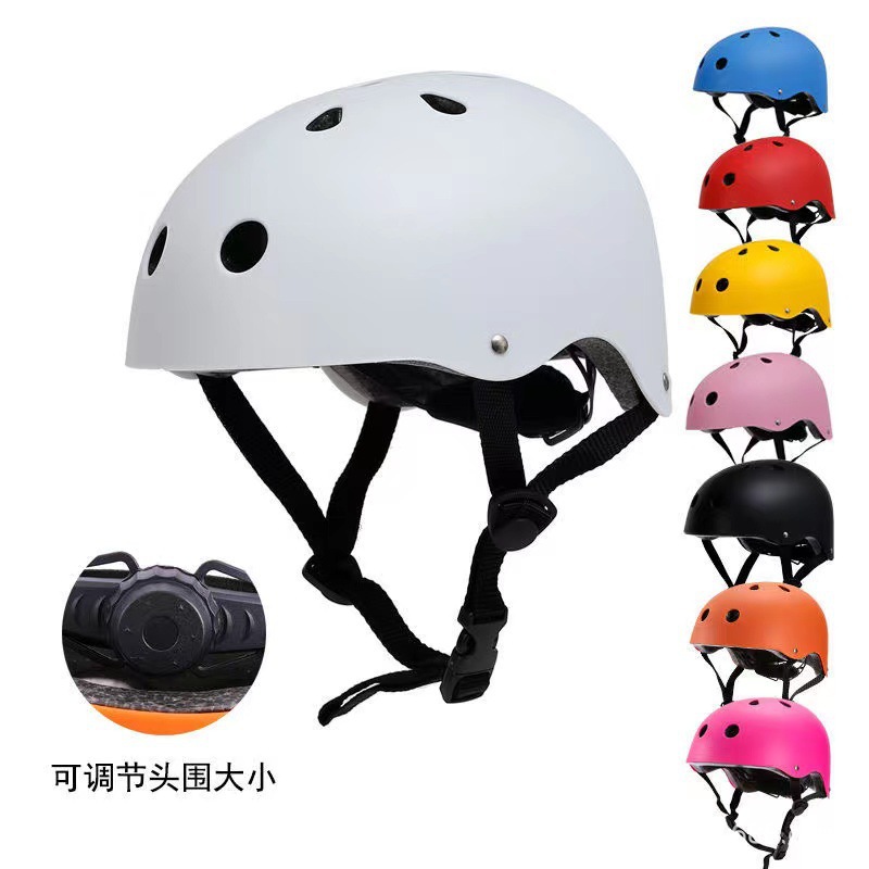 Picture of Outdoor Cycling Sports Helmet for Adults and Children, Skateboard Balance Car, Plum Blossom Helmet, Skating, Rock Climbing and Rafting Helmet