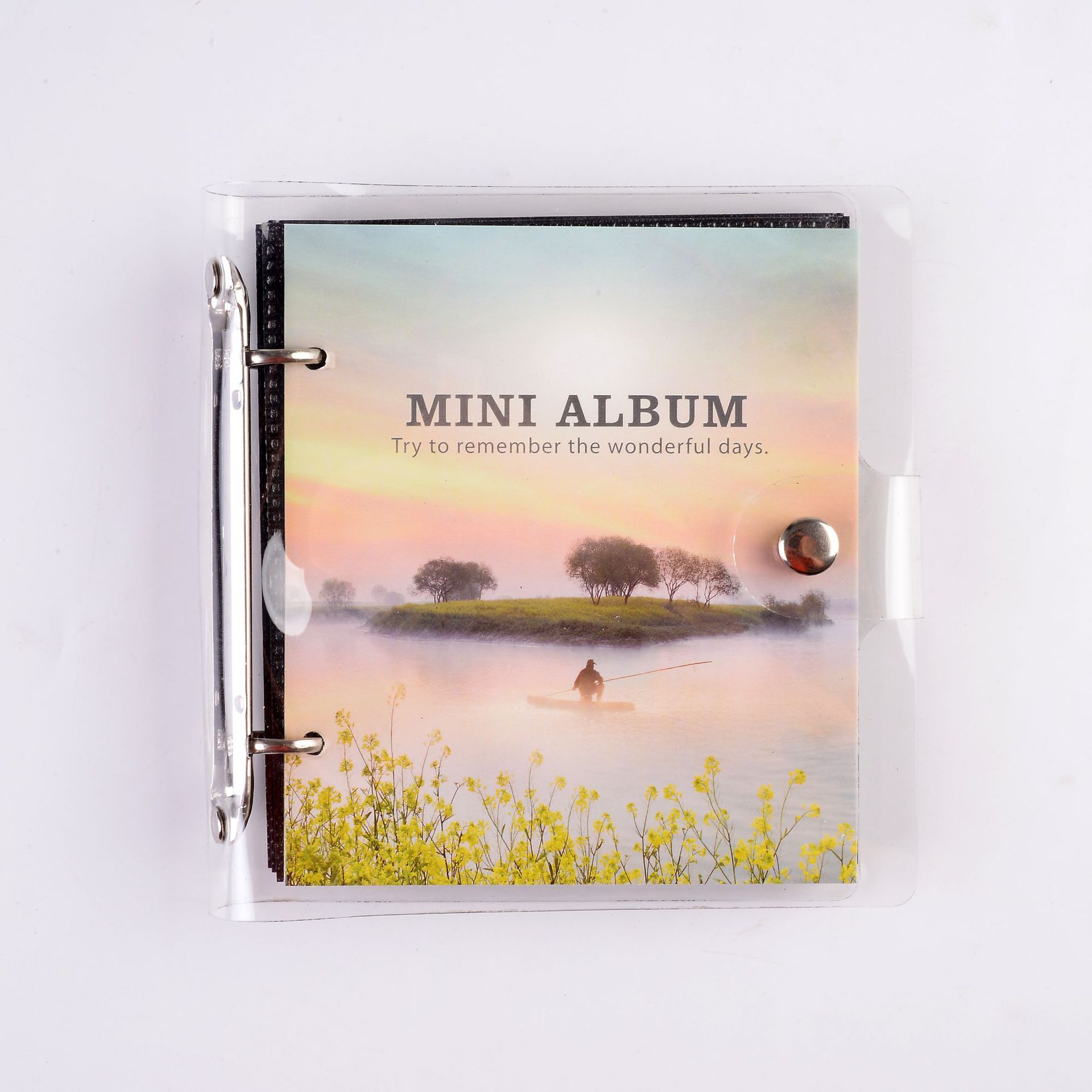 Picture of Wholesale supply of light and shadow series loose-leaf PP photo album album movie ticket storage postcard 3 inch 5 inch