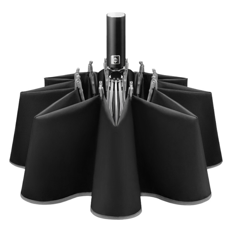Super large full automatic umbrella business logo wholesale umbrella reverse folding Rolls Royce business umbrella sunshade sun umbrella