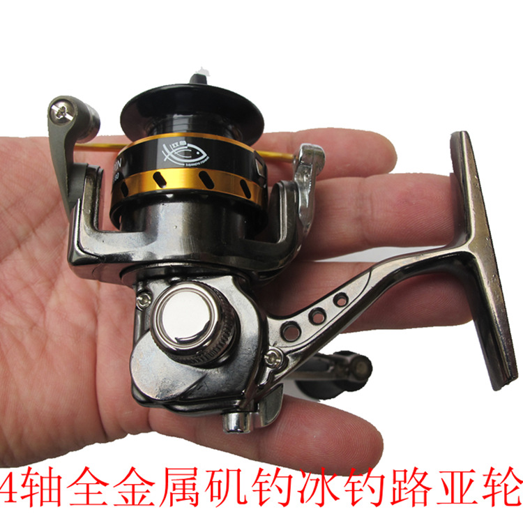 Cross-border Pisces XF150 Rock Fishing Wheel All-metal Mini Spinning Wheel Luya Wheel Palm Zhongbao Ice Fishing Winter Fishing Wheel