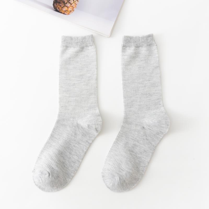 Picture of Spring and summer women's socks solid color dopamine color tube socks Zhuji pile socks ladies candy color socks cotton socks