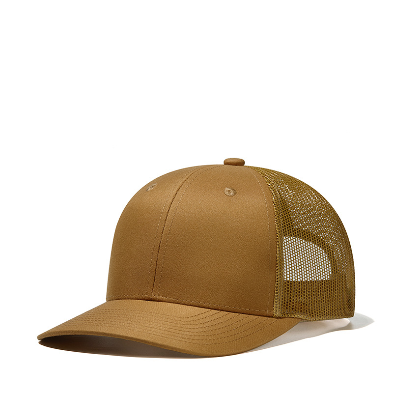 Picture of Wish Micro Bend Hat Rim Truck Hat Men's Outdoor Sun Shading Net Hat Mountaineering Fishing Truck Drivers Hat