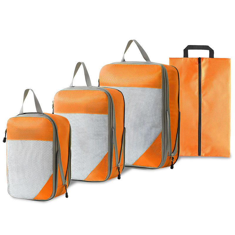 Picture of Travel Compression Storage Bag Four-Piece Set Amazon Popular Clothing Organizer Suitcase Clothing Storage Bag Set