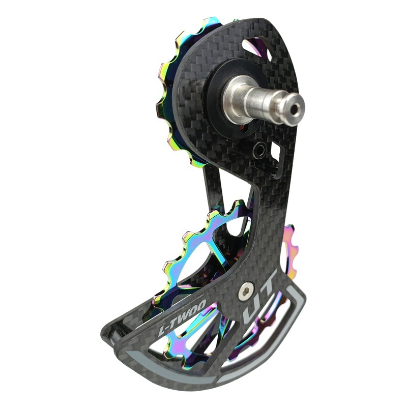 CYCLAMI carbon fiber large guide wheel large chicken leg rear dial for Shimano UT 105 bicycle R8000