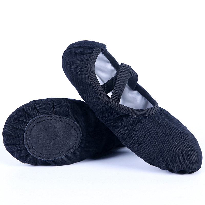Picture of Si Tang lace-free dance shoes women's soft-soled exercise shoes adult yoga shoes cat claw shoes ballet shoes body shoes