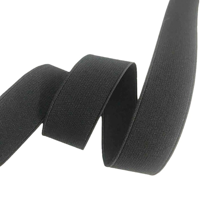 Factory wholesale 0.8-40cm widened color in stock thick encryption lock edge belt clothing shoes and hats accessories elastic belt
