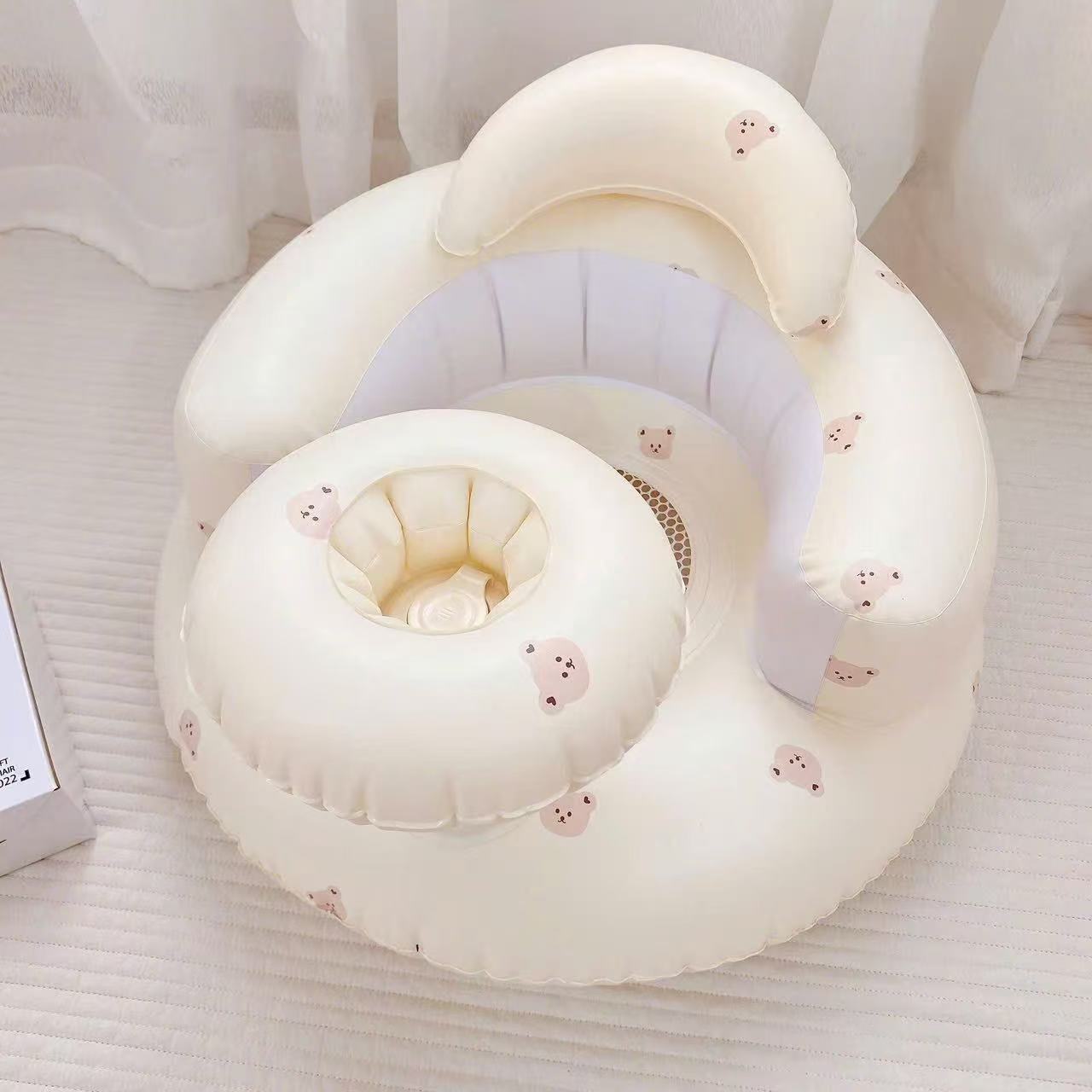 Picture of ins Korea Same Style Baby Learning Chair Baby Multifunctional Inflatable Sofa Child Training Seat Learning Artifact