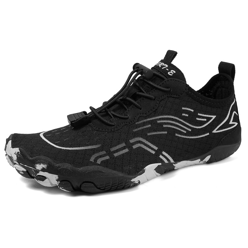 Picture of Cross-Border New River Tracing Shoes for Couples, Outdoor Swimming and Wading Shoes, Quick-Drying Breathable Beach Shoes, Hiking and Mountaineering Five-Finger Shoes