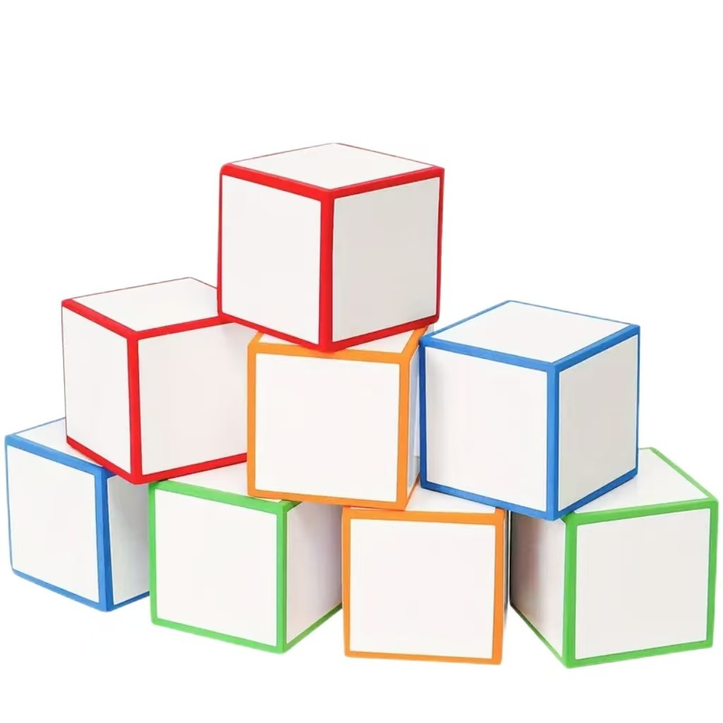 Colorful Eva Polished Sieve Pu Foam Sponge Dice Stuffed Eva Sponge Dice