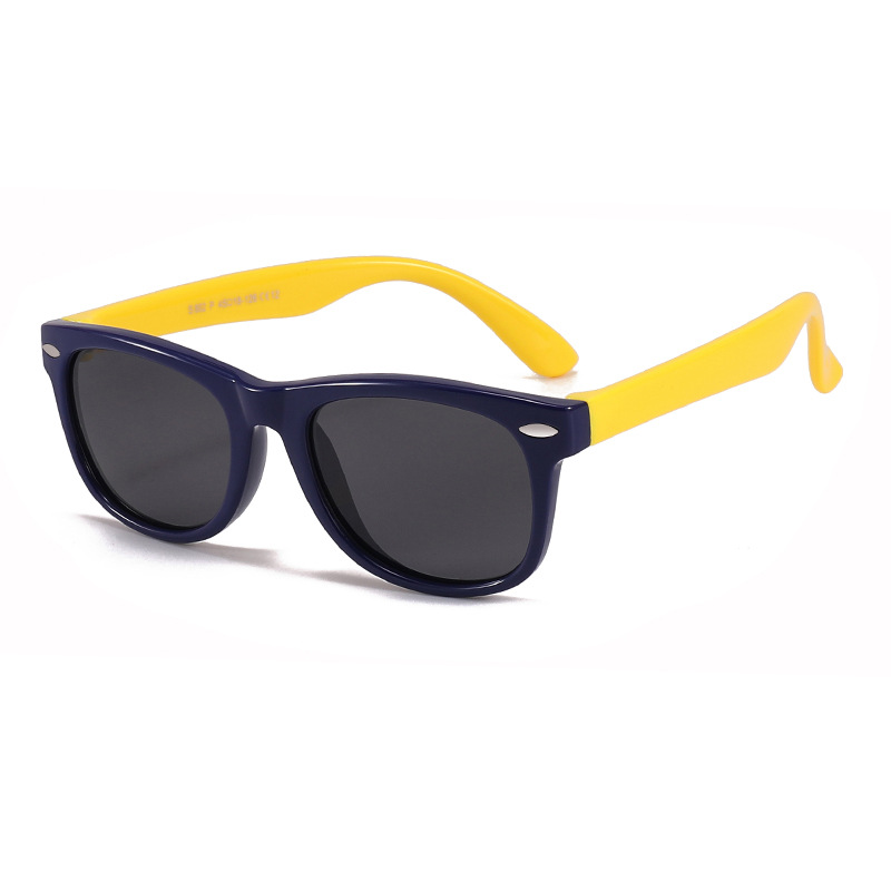Picture of Factory new spot wholesale silicone UV protection sunglasses baby glasses polarized children sunglasses 802