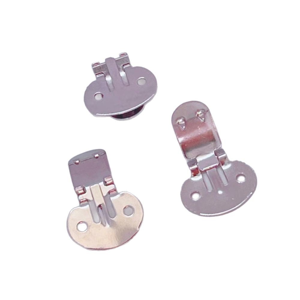 Picture of Metal Shoe Clips DIY Detachable Shoe Flower Clips High Heel Shoe Buckles Jewelry Base Fixed Buckle Wholesale