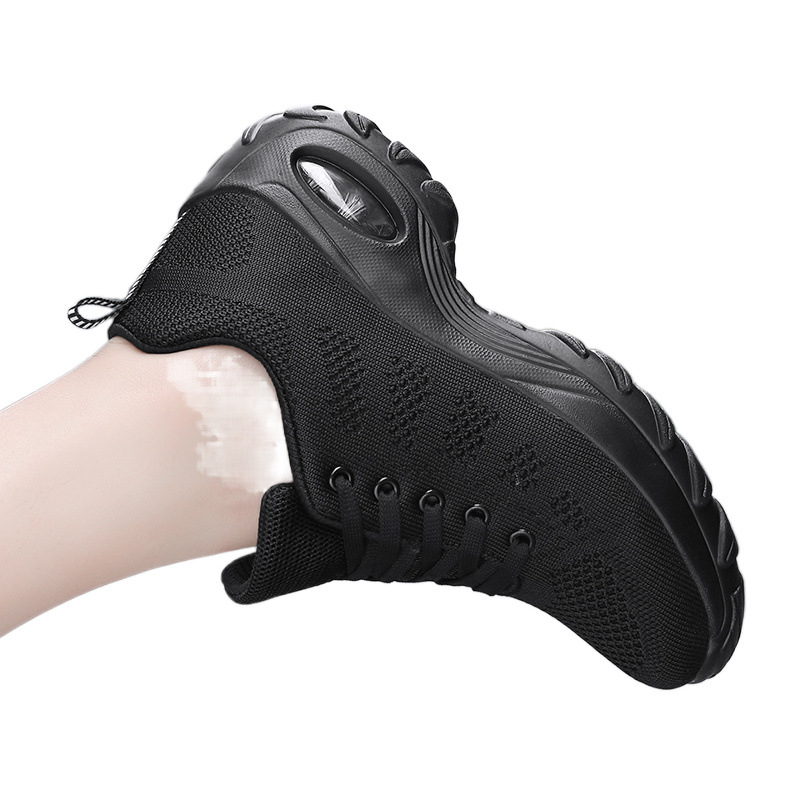 Picture of 2024 Black Dance Shoes Yang Liping Square Dance Shoes Soft Sole Women's Jazz Shoes Middle Heeled Sports Dance Shoes Not Tired Feet