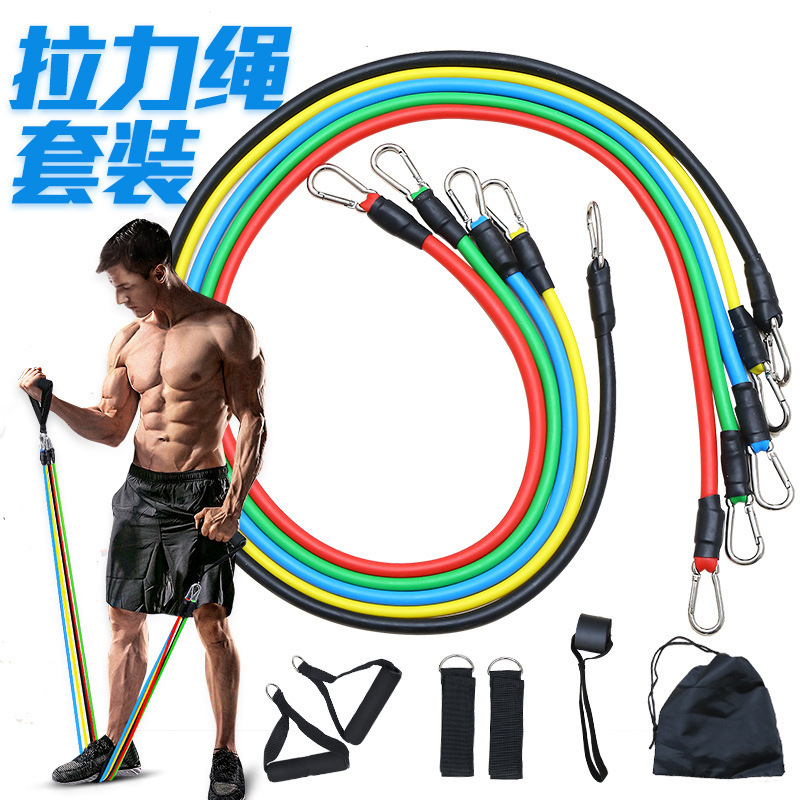 Wrist tension device finger trainer shooting posture corrector grip 11-piece tension device