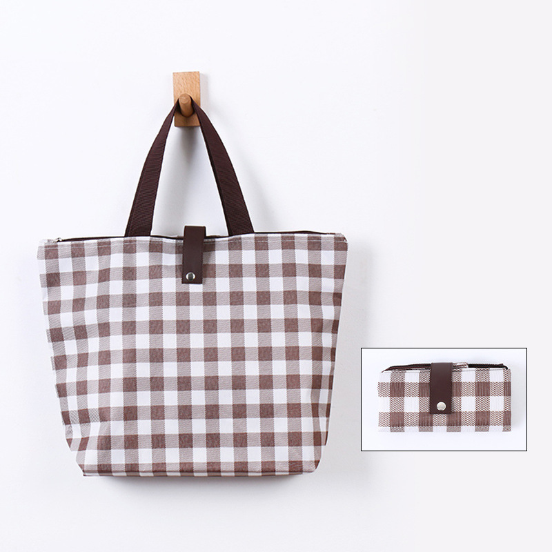 Picture of Oxford Cloth Foldableing Shopping Bag Satchel Shopping Bag Satchel Advertising Environmentally Friendly Foldableable Grocery Shopping Bag Customization