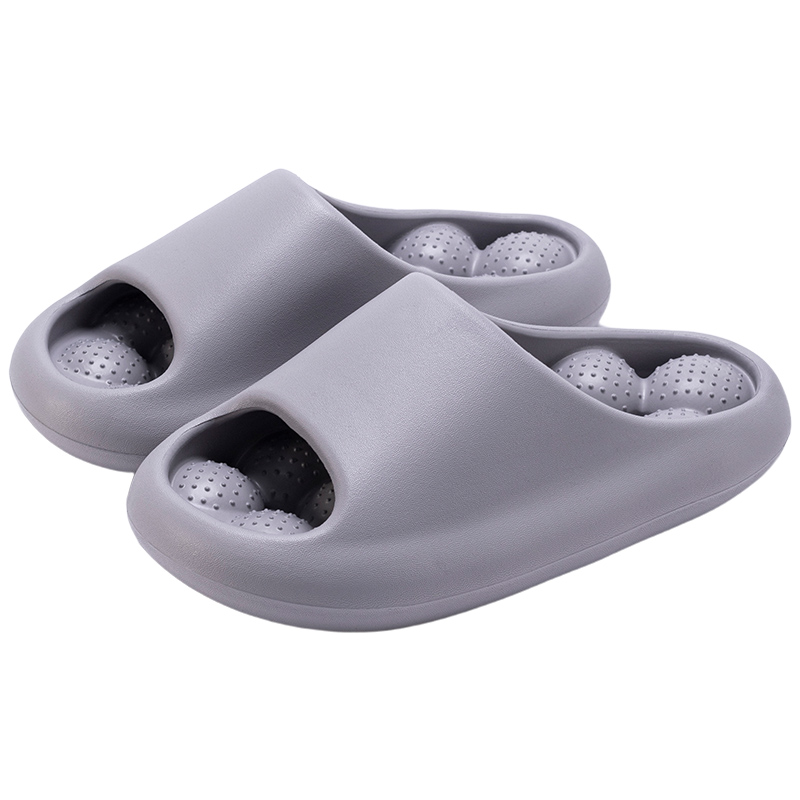 Picture of Slip-on Slippers Men's Indoor Home Toilet Bathroom Bath Quick-drying Leakage Massage Non-slip Slippers for Women