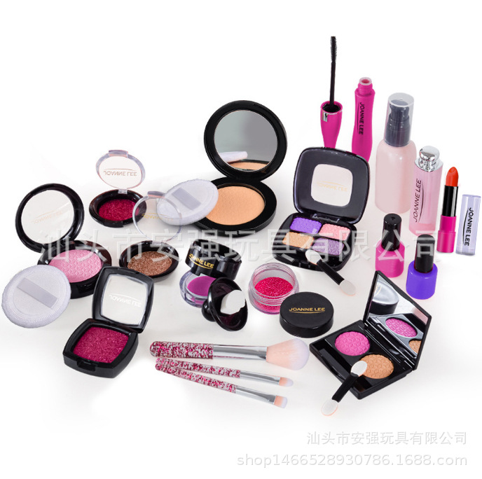 Picture of Cross-border cosmetics for Children girl dressing toys simulation play house princess makeup handbag bag set