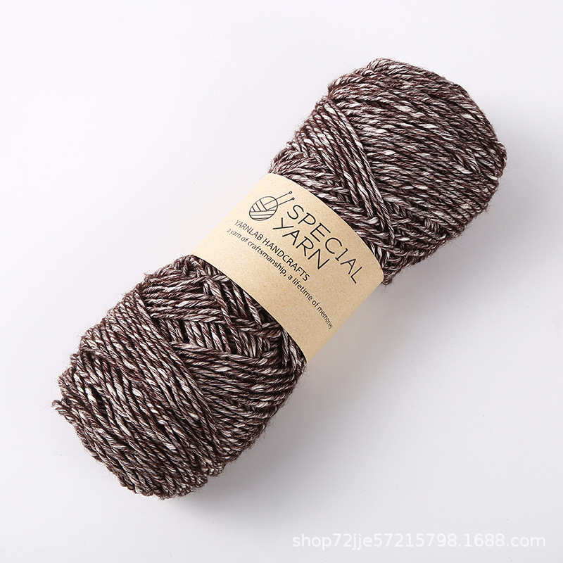 Picture of Cotton Yarn Spray Yarn Skin-Friendly Scarf DIY Material Yarn Ball Handmade Knitting Scarf Yarn Blanket Doll Yarn