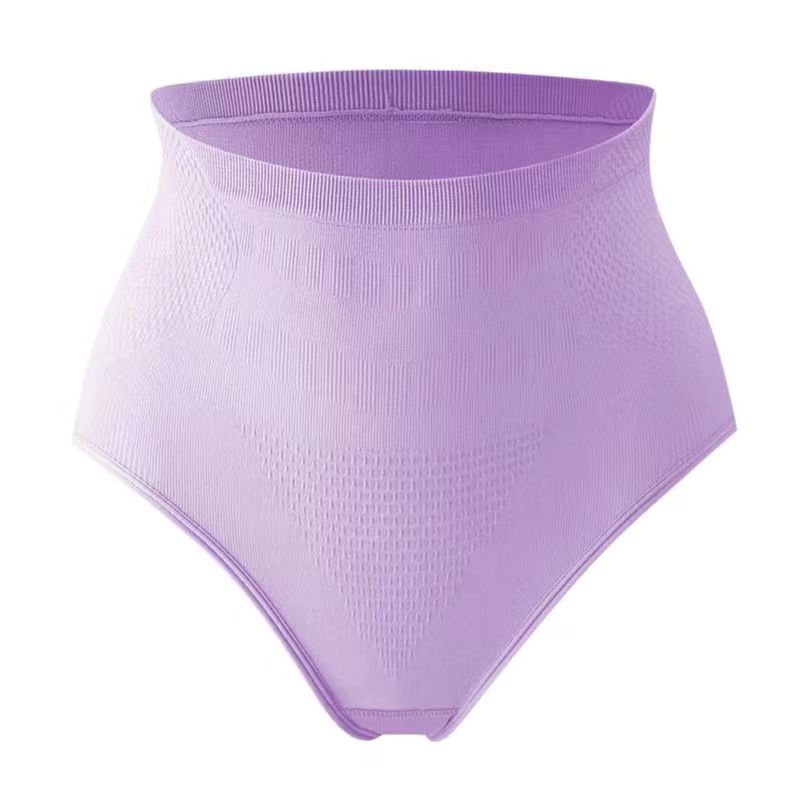 Picture of Cross-border 3D honeycomb high waist postpartum abdomen hip panties ladies triangle graphene cotton crotch M-XXL large size