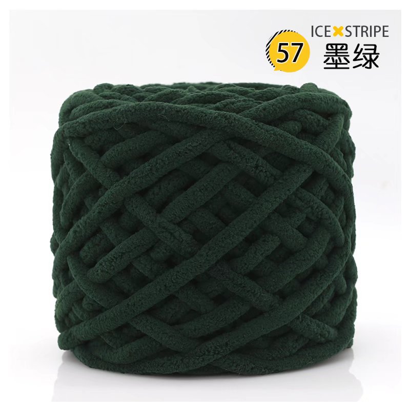 Picture of Ice Strip Thread Single Strand Thick Stick Needle Thread Knitting Blanket Slipper Thread Scarf Hat Scarf Thread Manufacturer Wholesale Worsted