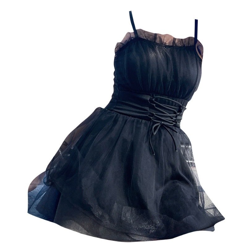 New one-piece swimsuit women's one-piece dress halter skirt belly cover slim conservative Hot Spring Resort Seaside swimwear wholesale