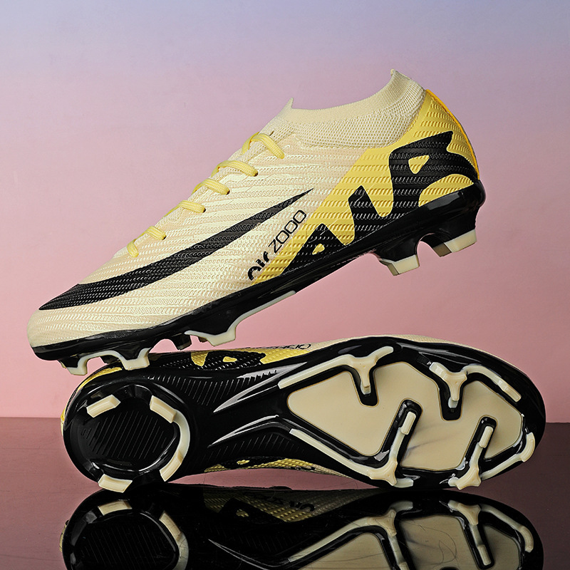 Ready Stock for Cross-Border Low-Top Football Shoes for Men Wholesale Adult Fg Long Spikes Tf Broken Spikes Artificial Floor Training Shoes Wholesale