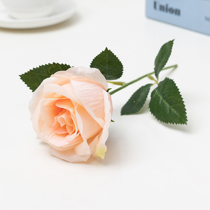 Picture of Cross-Border Supply Velvet Rose Home Decoration Wedding Bouquet Gothic Halloween Black Rose Simulated Rose