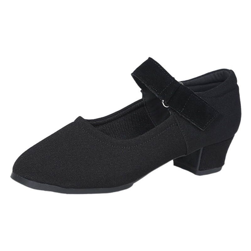 Professional Latin Dance Shoes Women's Soft-soled Social Dance Shoes Soft-soled Teacher's Body Training Shoes Square Dance Shoes