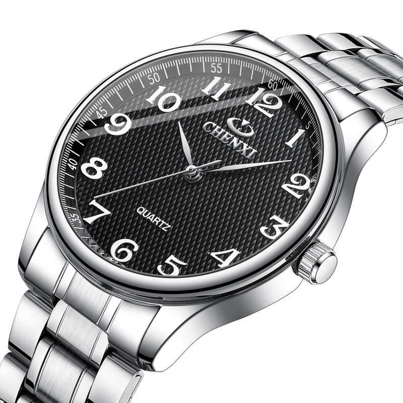 Famous craftsman couple watch Dawn brand steel band men's and women's watch manufacturers cross-border foreign trade wholesale leisure quartz pair watch