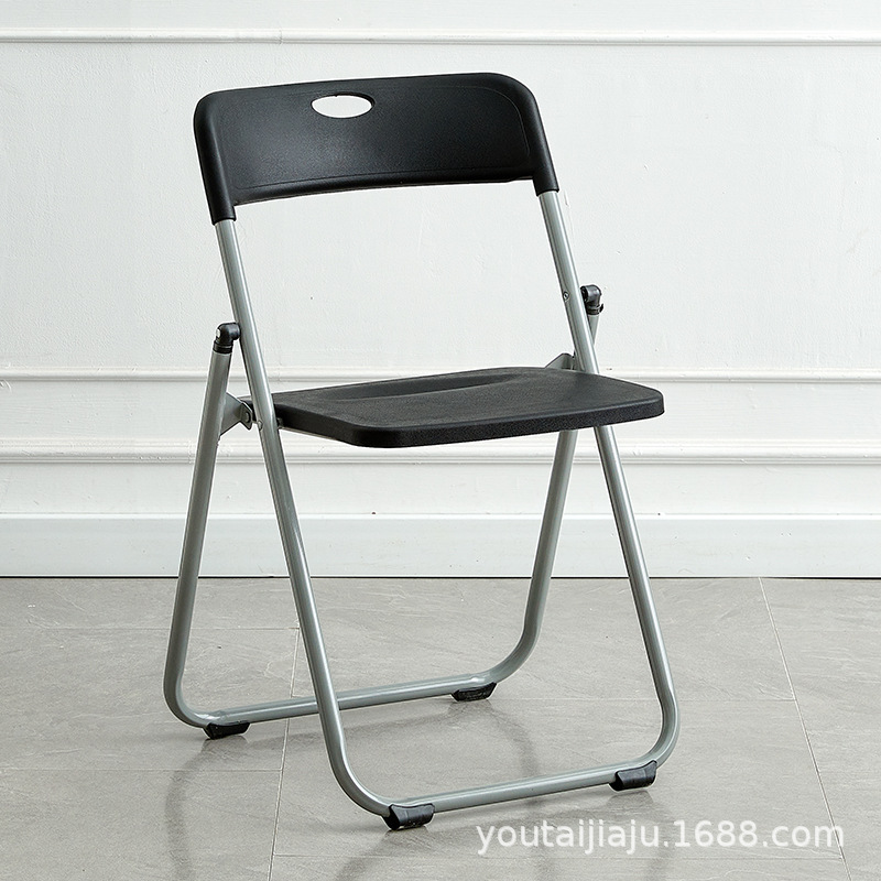 Picture of Folding chair back chair household dining chair portable chair plastic dining chair training chair conference chair staff chair