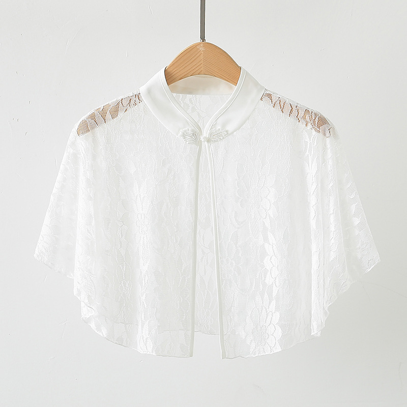 Picture of Chiffon Small Shawl Women's Summer Outer Skirt All-match Short Loose Waistcoat Thin Chiffon Sunscreen Cardigan Jacket