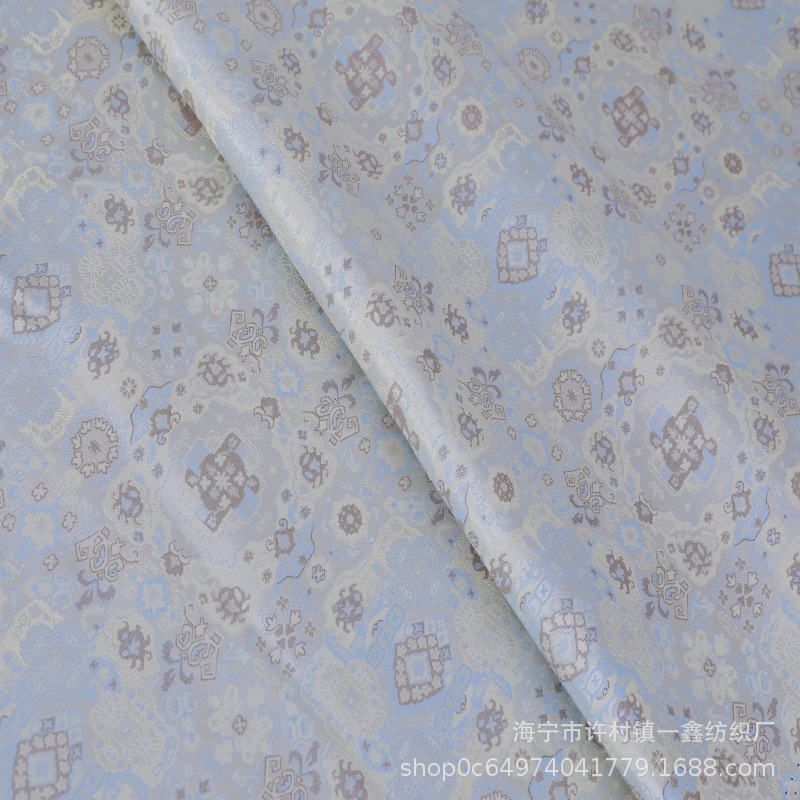 Imitation Song Brocade Brocade Fabric Silk Dress Cheongsam Fabric Retro Fashion New Spring and Summer Fabric