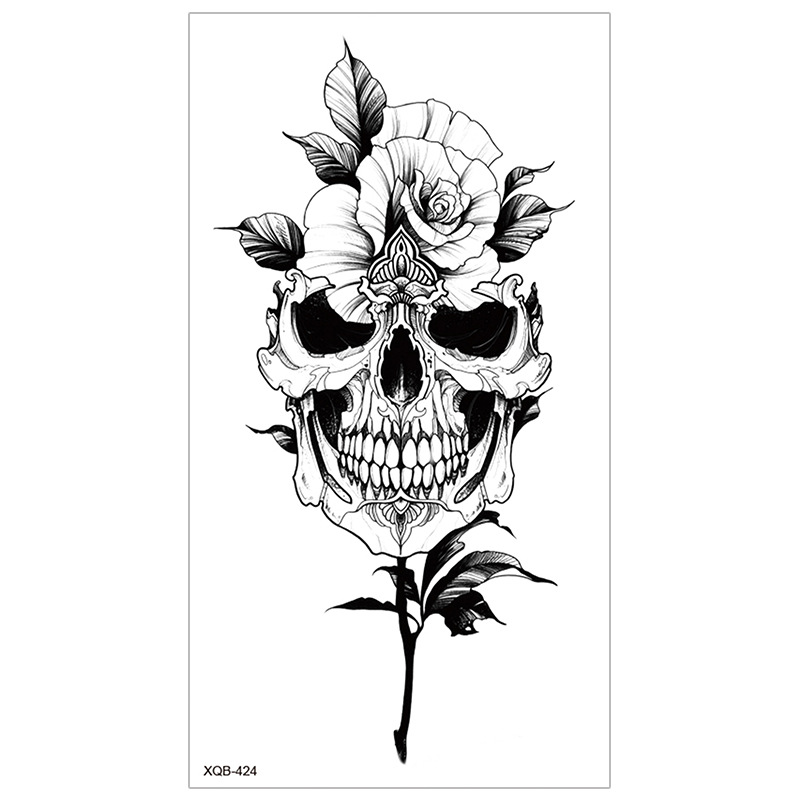 Picture of New Half Arm Tattoo Stickers Cross-border Amazon Hot Selling Set Dark European and American Realistic Waterproof Tattoo Stickers Wholesale