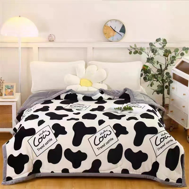 Picture of [2024 new milk velvet winter quilt] autumn and winter warm thick milk velvet winter quilt double-sided student dormitory bedding