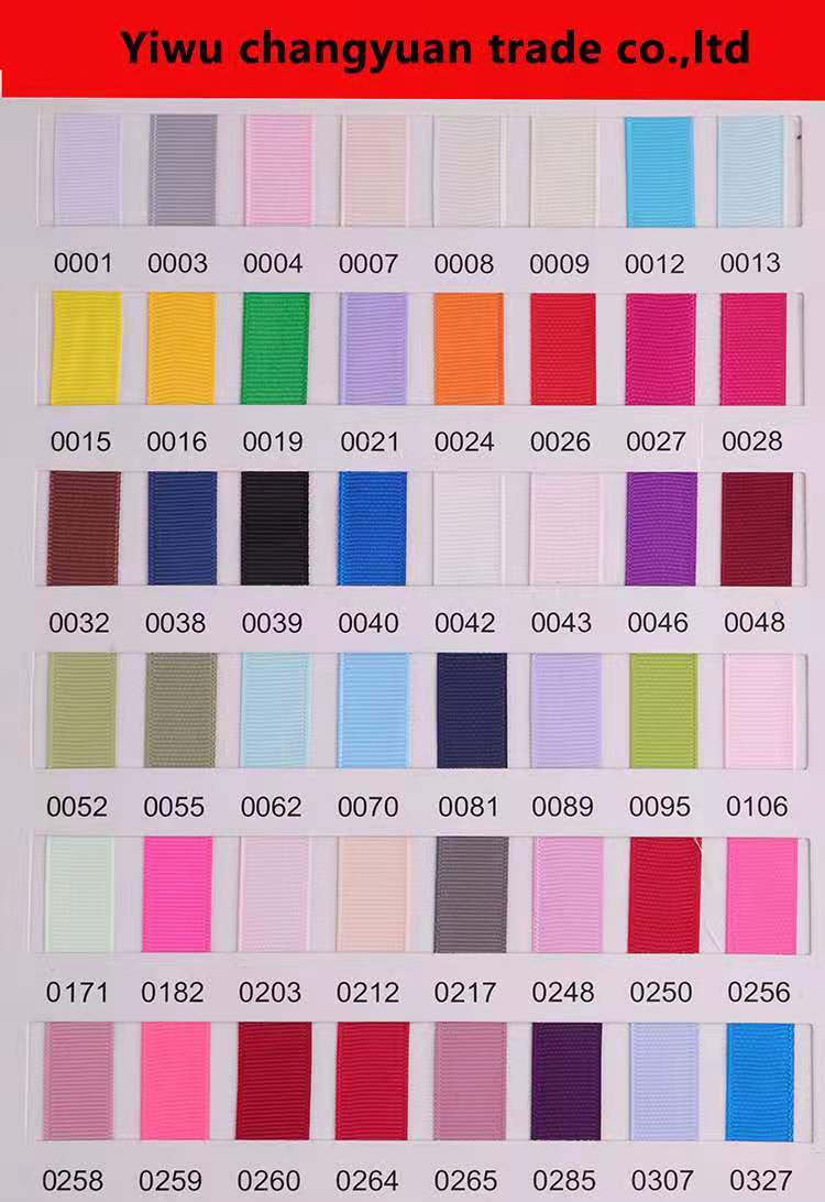 Picture of Customized 2.5cm Wide Heat Transfer Ribbed Ribbon Christmas Gift Wrapping Ribbon DIY Bow Cross-Border Exclusive Supply