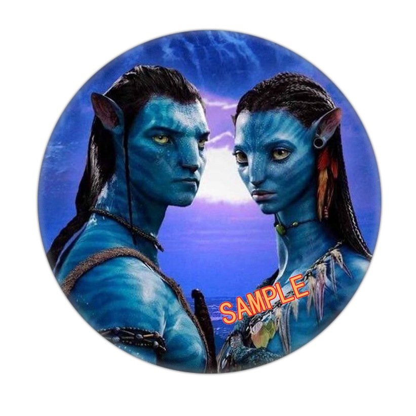 Picture of New Avatar 2 Movie Surrounding Badge Yum Tinplate Brooch 1-36