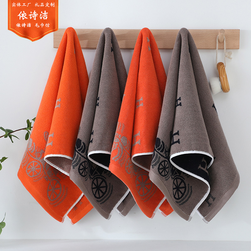 Wholesale towel new classic car cartoon pattern face towel home super cotton soft absorbent face towel