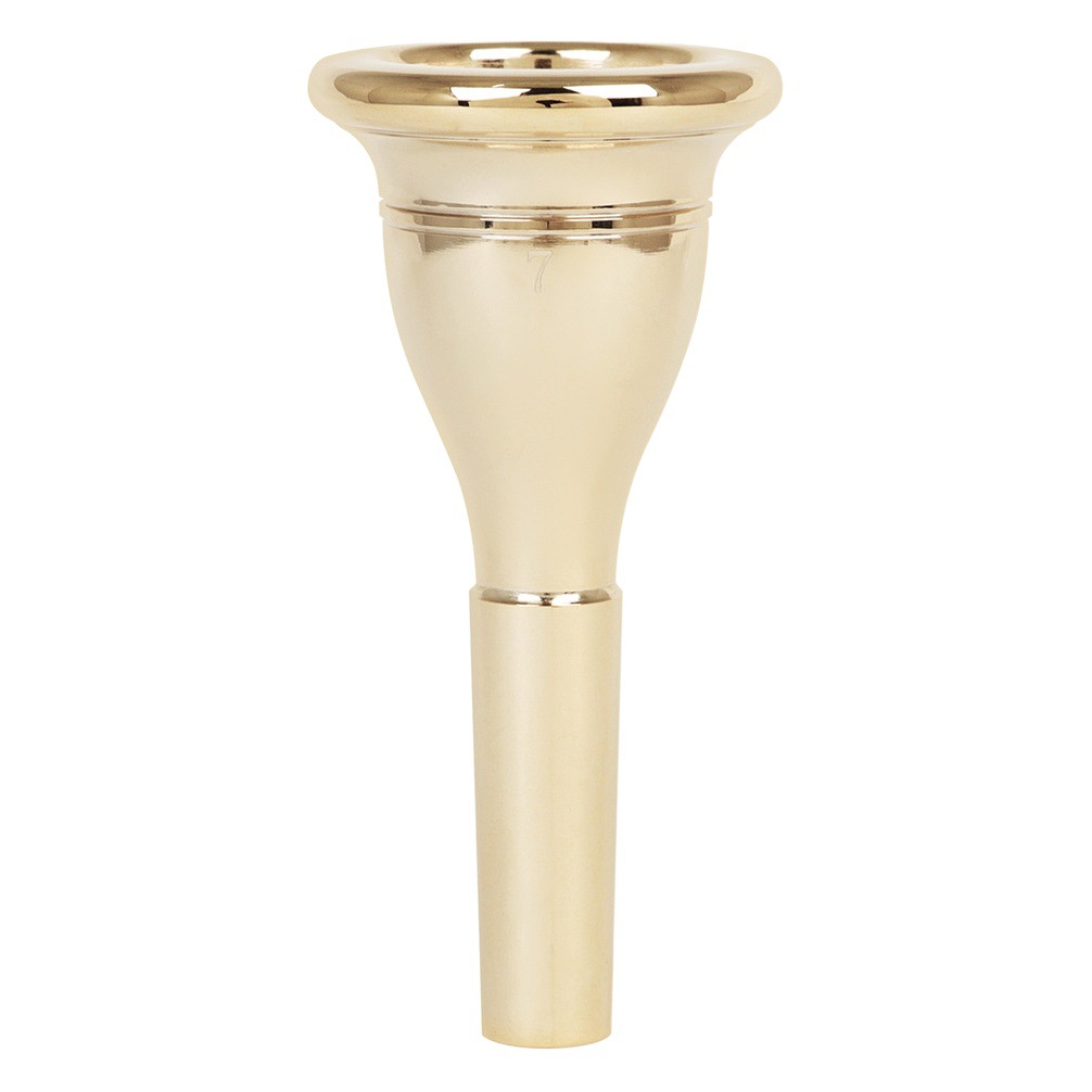 Xiao Ken No. 7 Large Mouth Holding Number Blow Mouth Brass Gold Plated Blow Mouth CNC Integrated 13.3mm Mouth Blow Mouth
