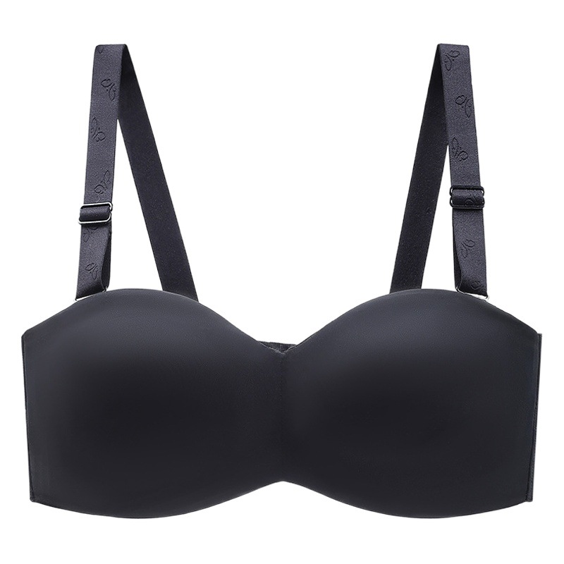 Cross-border strapless plus size bra European and American Foreign trade ultra-thin plus size bra breathable comfortable underwear wholesale