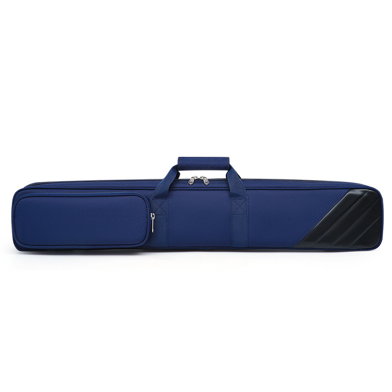 Picture of Foreign Trade Billiard Cue Bag Barrel 6-Hole 8-Hole Satchel 1/2 Billiard Cue Shoulder Handbag 3/4 Storage Cue Bag