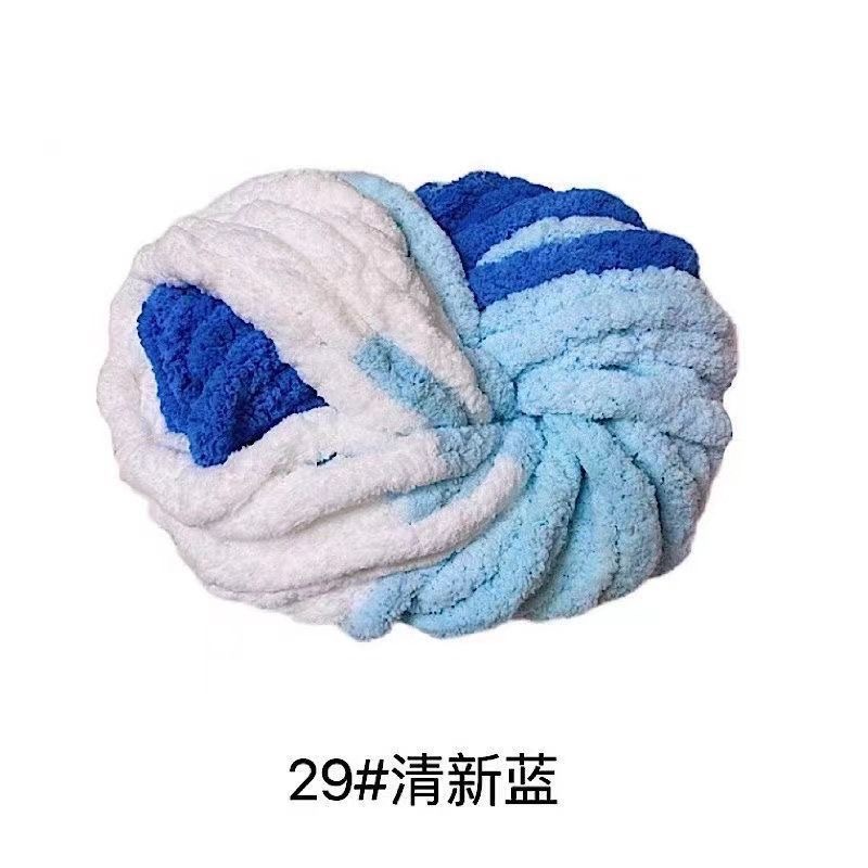 Picture of Extra Thick Ice Stick Cat Tail Thread Wholesale Sausage Wool Handmade DIY Cushion Blanket Cat Nest Big Tree Sweater Decoration