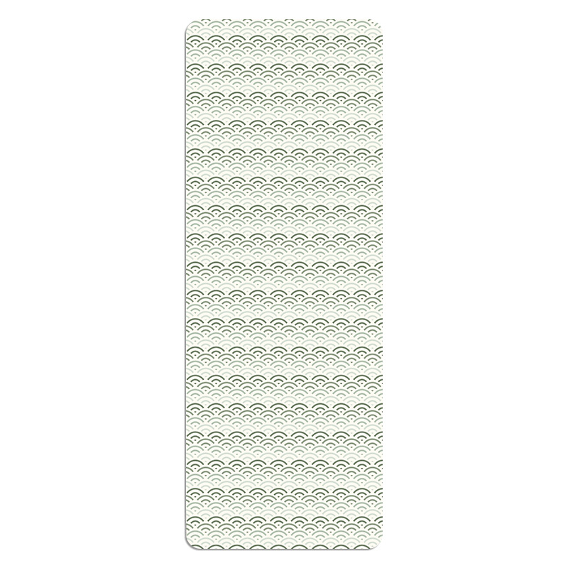 Picture of [Source Factory] Ultra-thin suede printing yoga mat rubber yoga mat foldable 1.5mm thick 5mm
