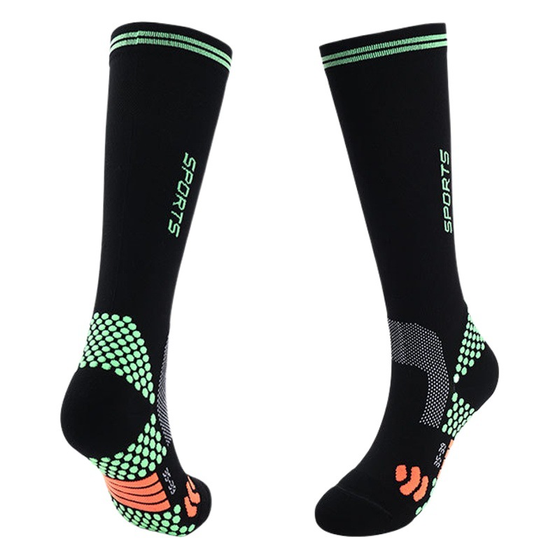 Picture of Autumn and Winter Professional Cycling Socks for Men and Women, Skipping Rope, Running Sports Socks, Slim and Beautiful Leg Pressure Socks, Long Compression Socks